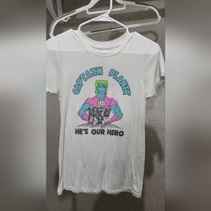 Captain Planet shirt sz M